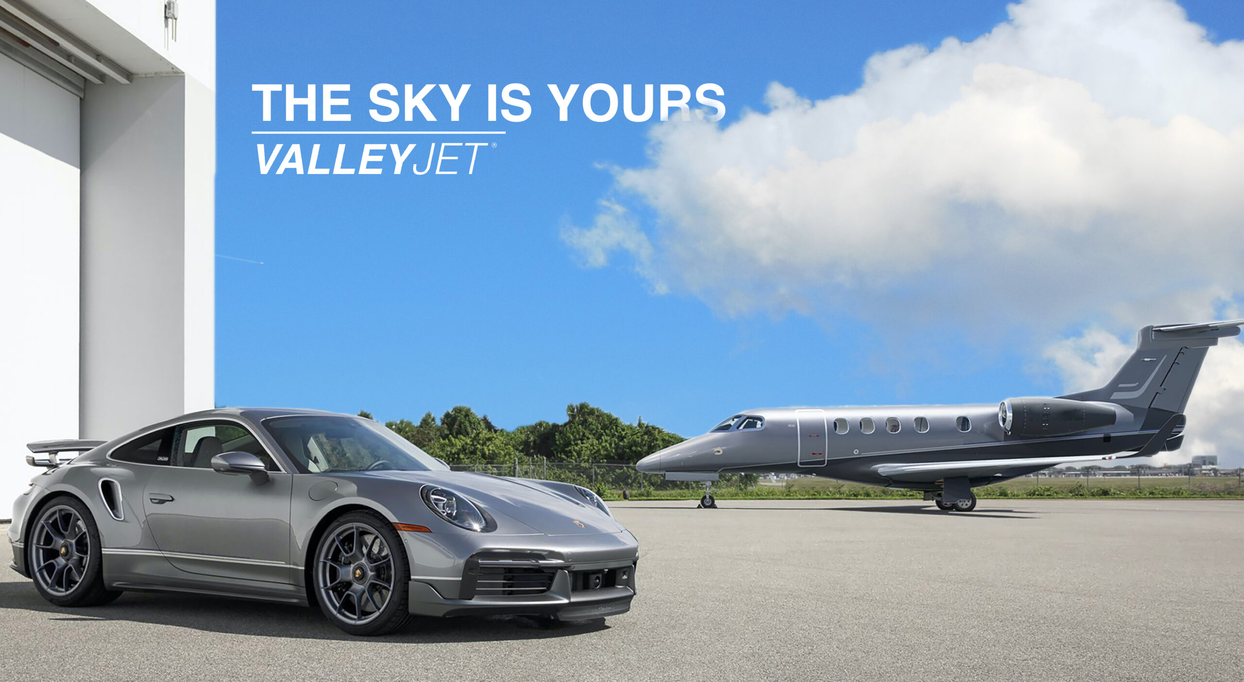 porshe private jet charter