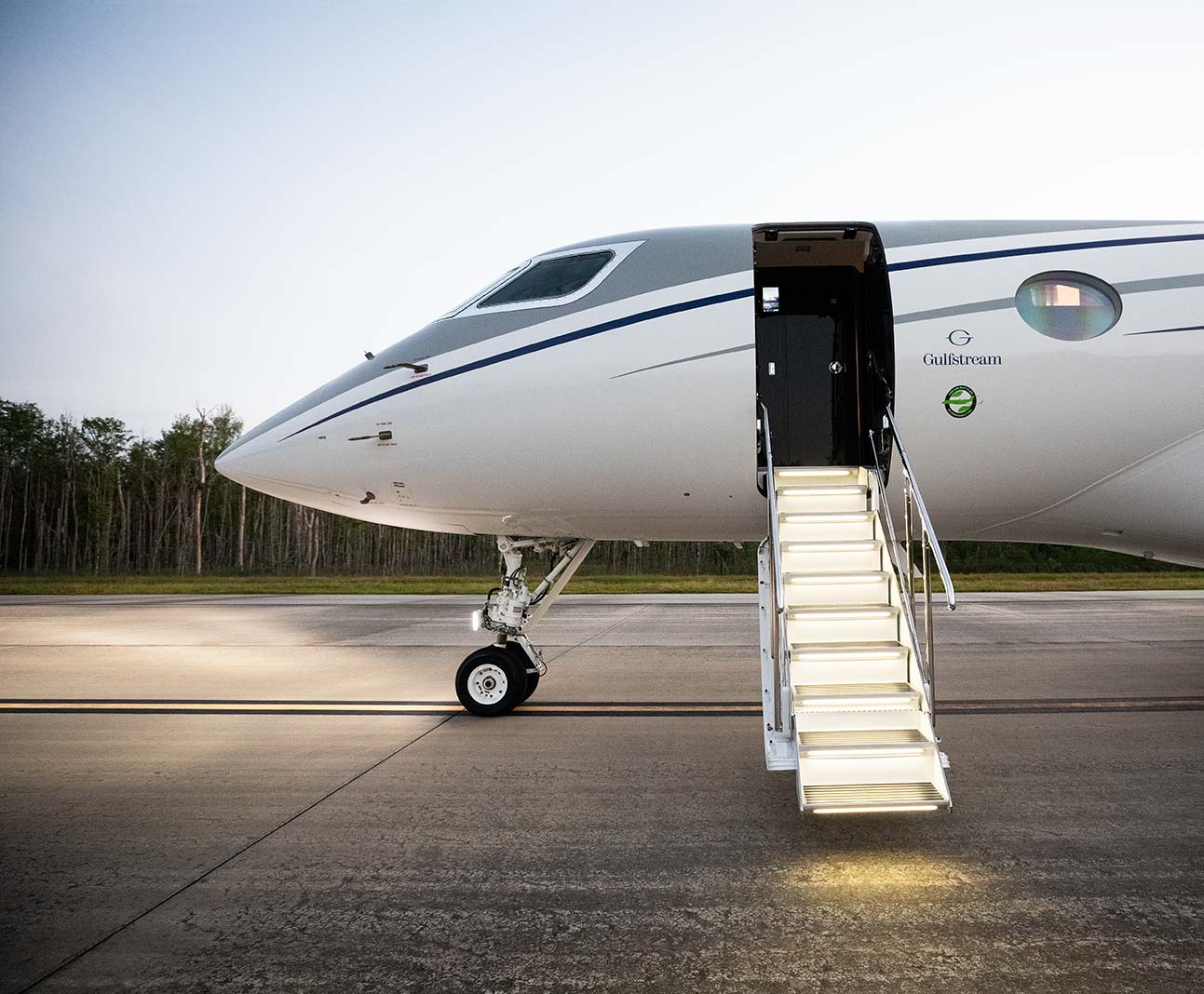 Private Jet Exterior